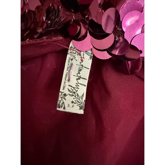 Free People Paillette Party Midi Slip Dress small NWOT - Picture 8 of 9